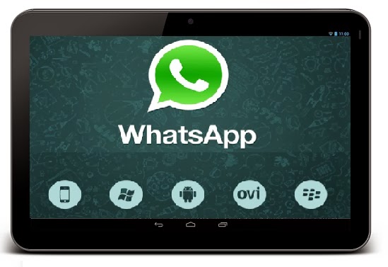 how to download whatsapp on my tablet